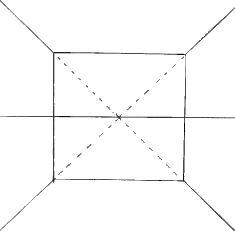 一点透視図法のやり方・その2